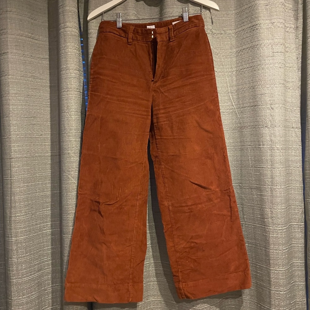 Gap corduroy wide leg pants